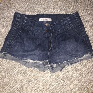 Hollister jean shorts